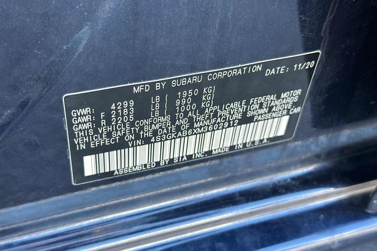Used 2021 Subaru Impreza 2.0i AWD/4WD image 26