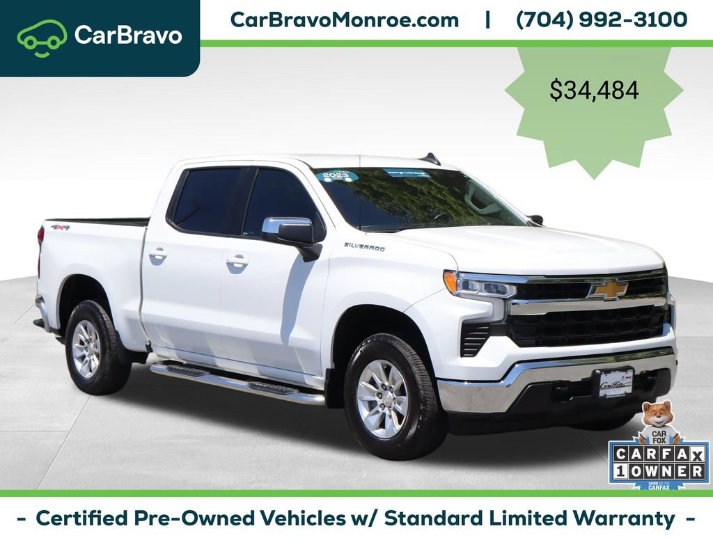 Certified 2023 Chevrolet Silverado 1500 LT AWD/4WD image 8