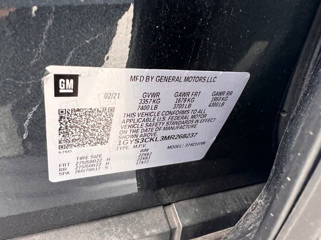 Used 2021 Cadillac Escalade Premium Luxury w/ Driver Assist Tech Package RWD image 43