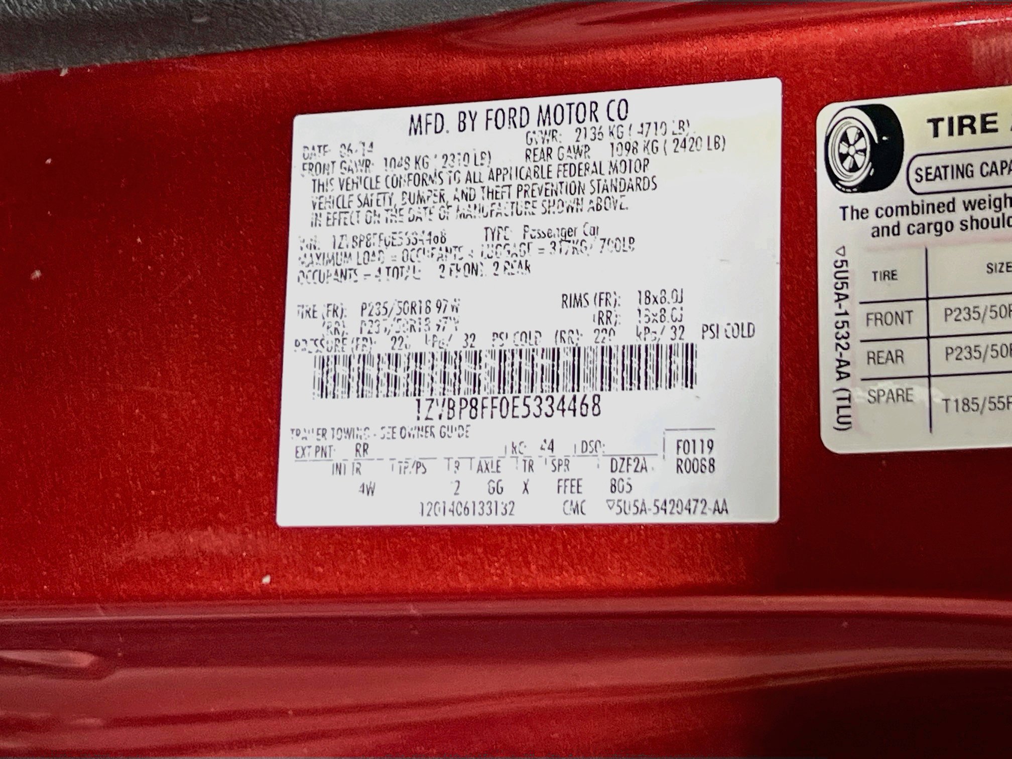 Used 2014 Ford Mustang GT Premium w/ Accessory Package 2 RWD image 28