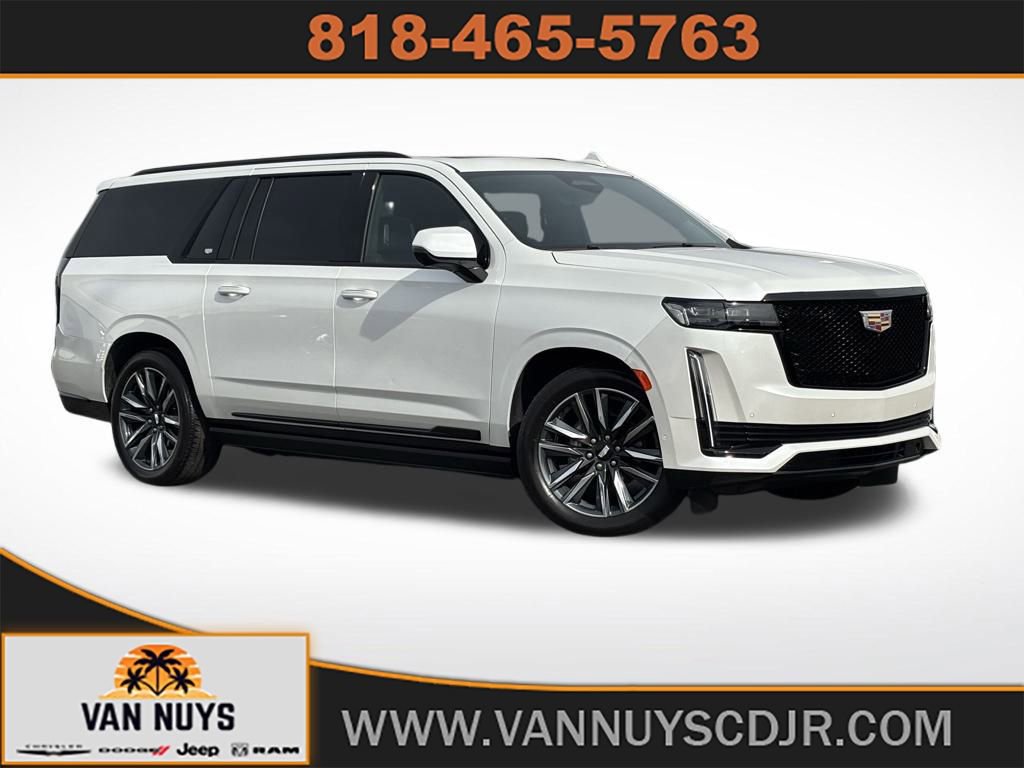 Used 2024 Cadillac Escalade ESV Sport Platinum w/ Heavy-Duty Trailer Package