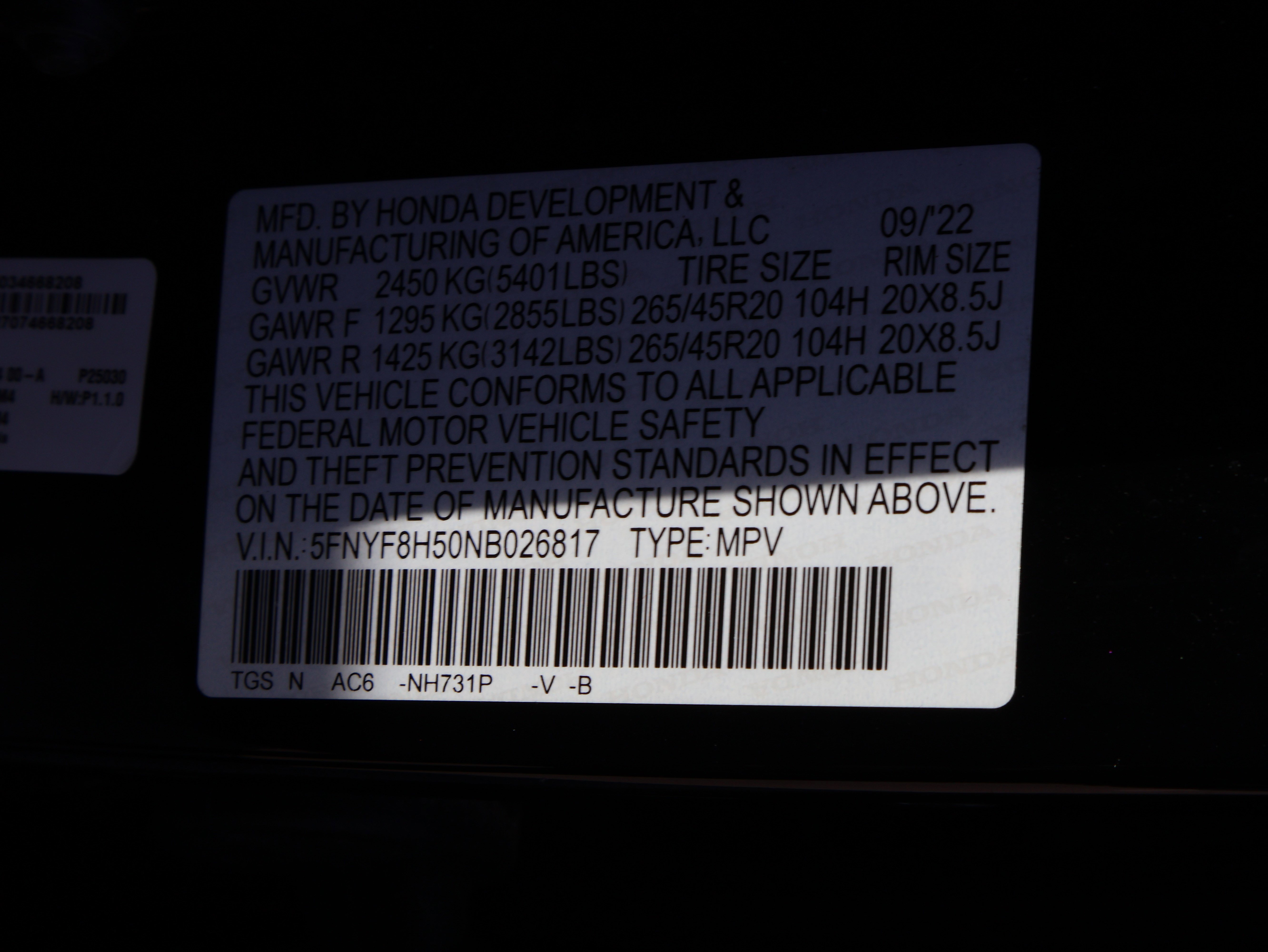Used 2022 Honda Passport EX-L image 42
