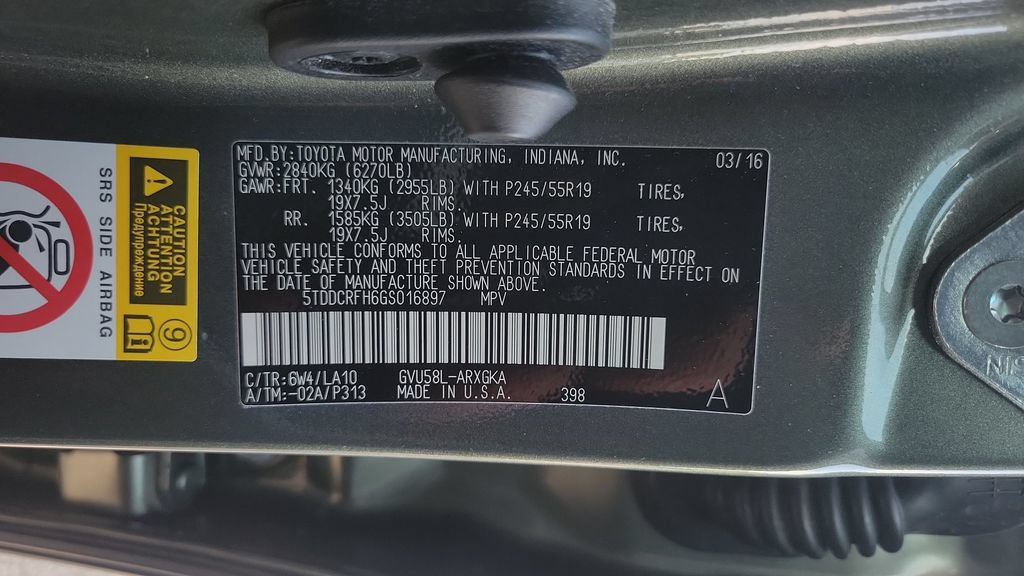 Used 2016 Toyota Highlander Limited w/ Driver Technology Package AWD/4WD image 28