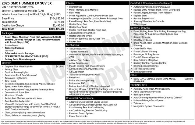 Used 2025 GMC Hummer EV 3X AWD/4WD image 19