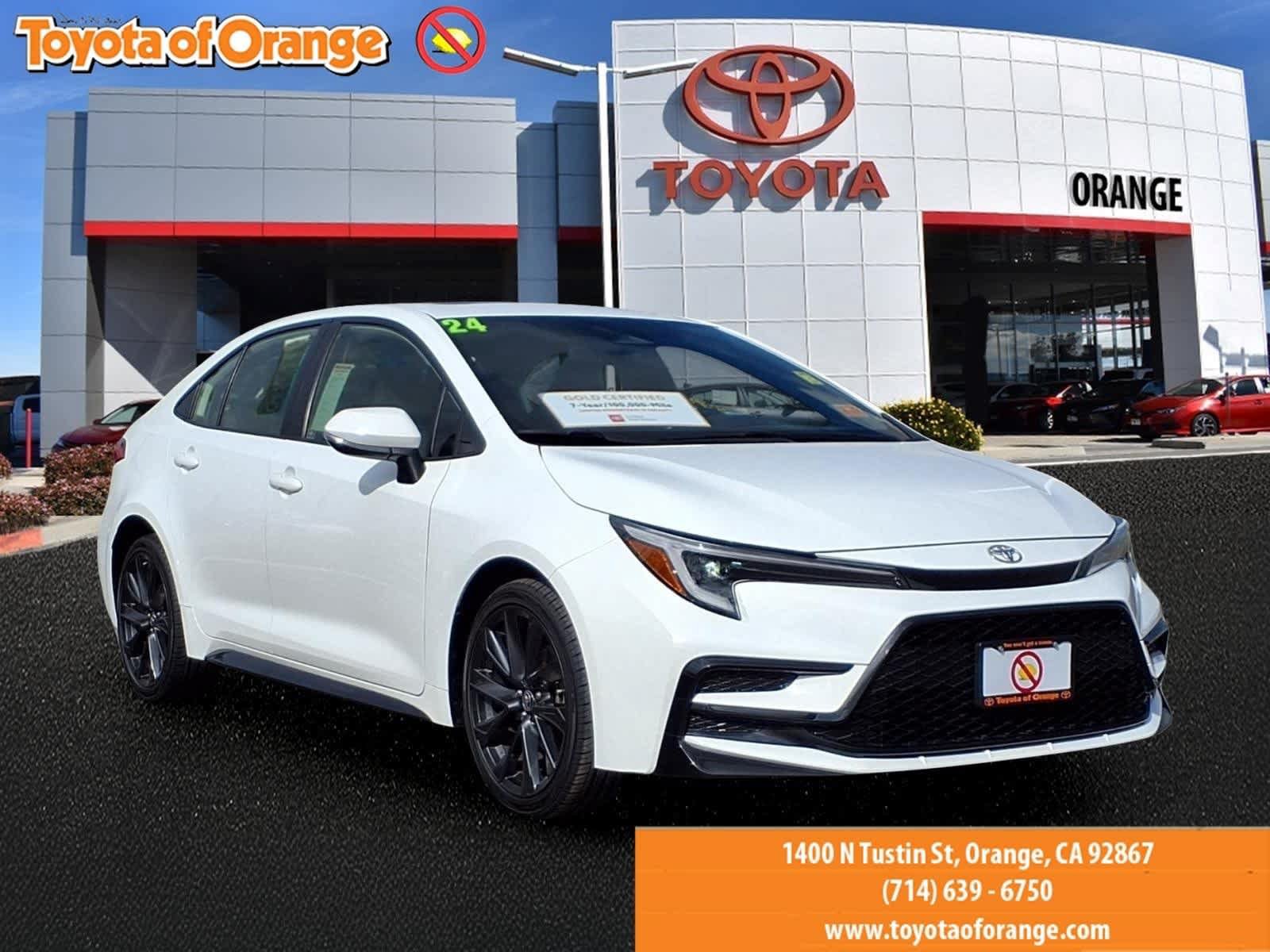 Certified 2024 Toyota Corolla SE w/ SE Premium Package