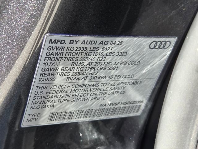 Used 2025 Audi Q8 Premium Plus image 26