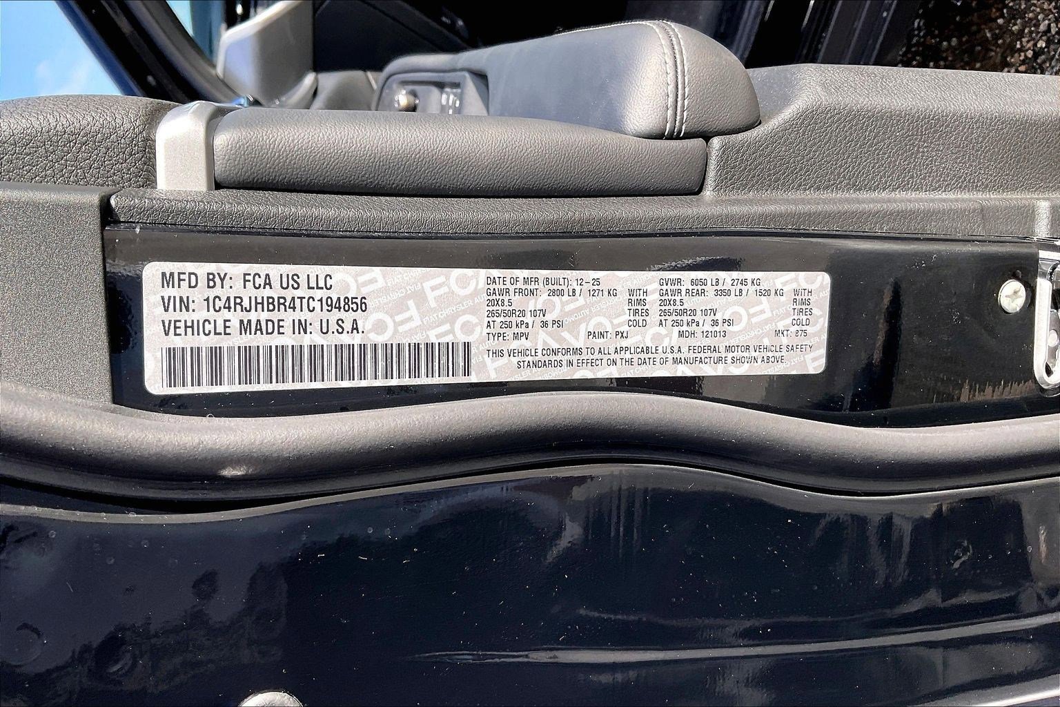 New 2026 Jeep Grand Cherokee Limited w/ Limited Altitude Package image 13