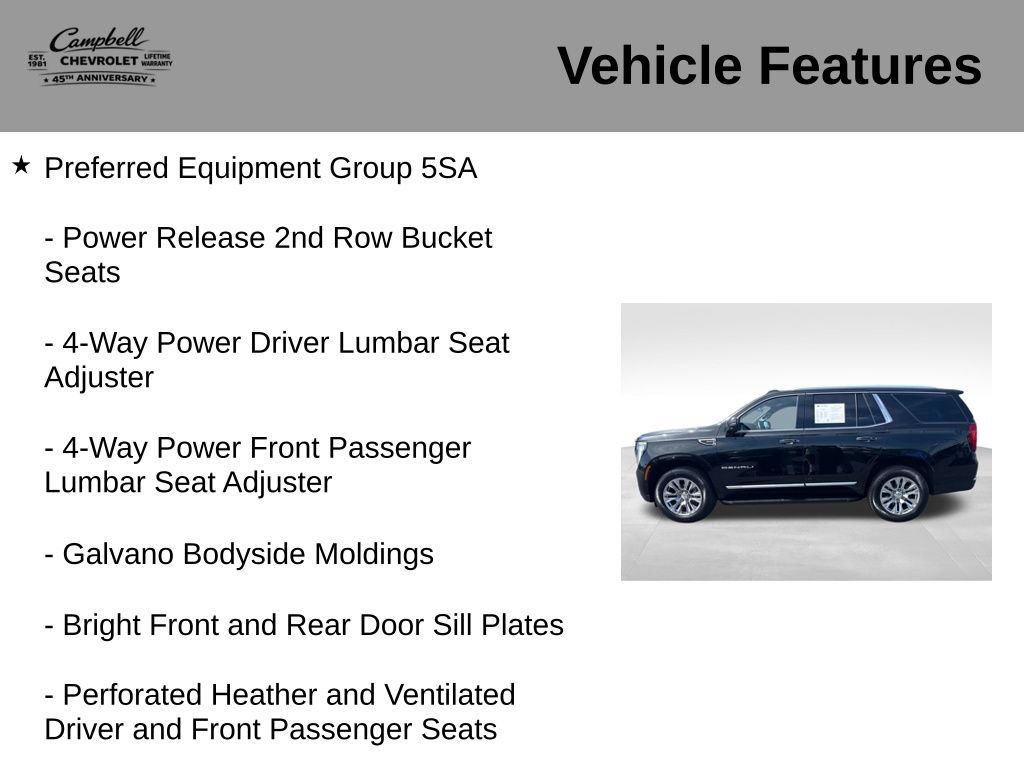 Used 2025 GMC Yukon Denali AWD/4WD image 5
