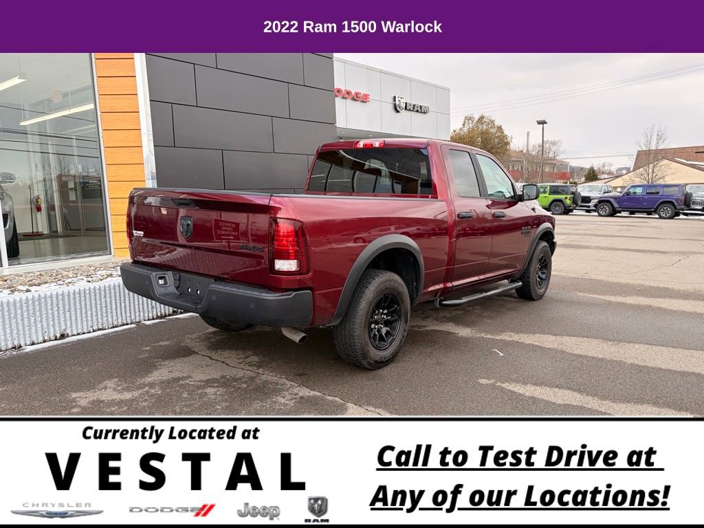 Used 2022 RAM 1500 Classic Warlock w/ Warlock All Terrain Package image 7