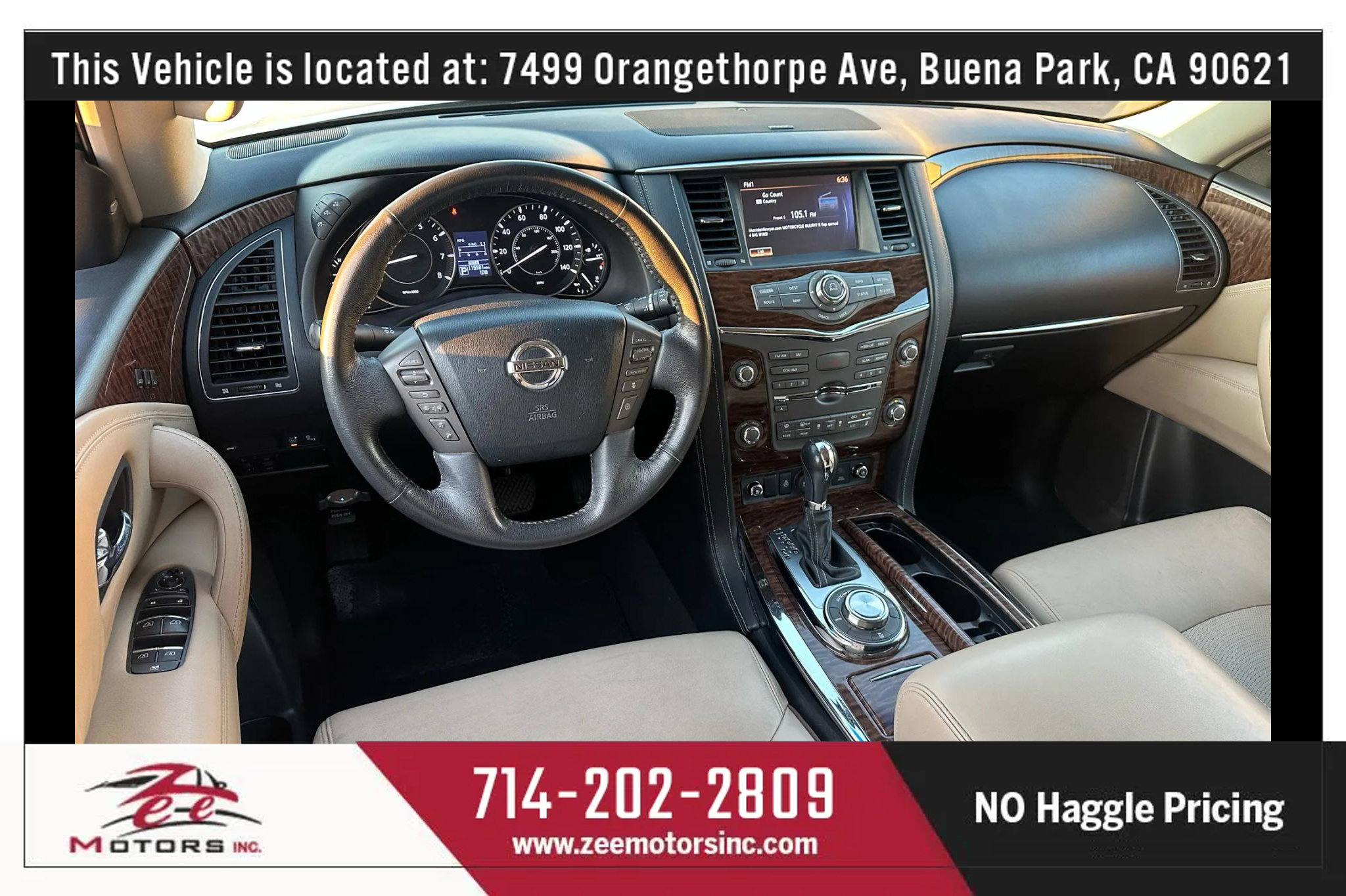 Used 2017 Nissan Armada Platinum w/ Captain Seat Package image 18