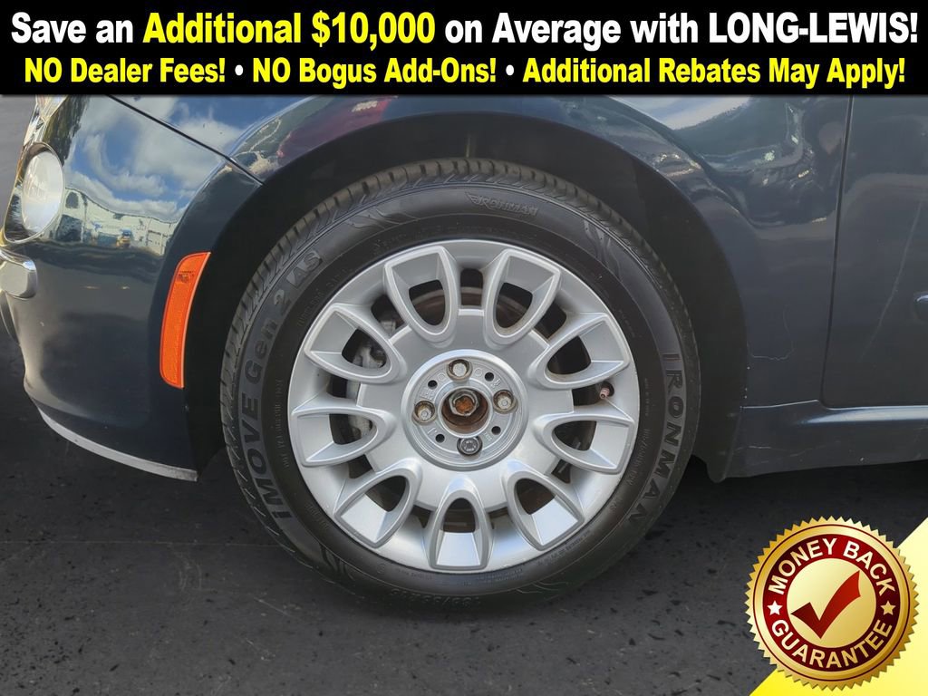 Used 2015 FIAT 500 Lounge w/ Luxury Leather Package image 13