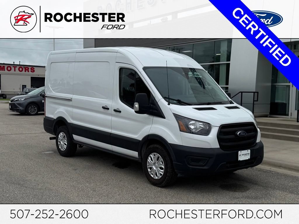 Certified 2020 Ford Transit 250 Medium Roof w/ Interior Upgrade Package RWD image 1