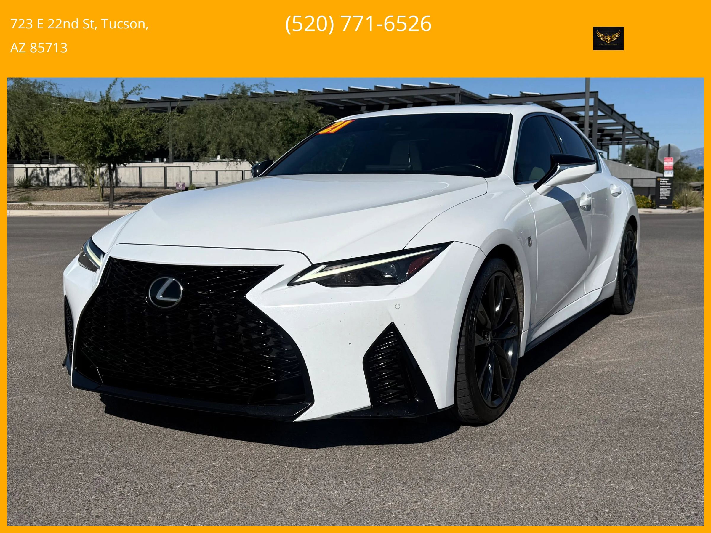 Used 2021 Lexus IS 350 F Sport w/ Navigation Package RWD image 1