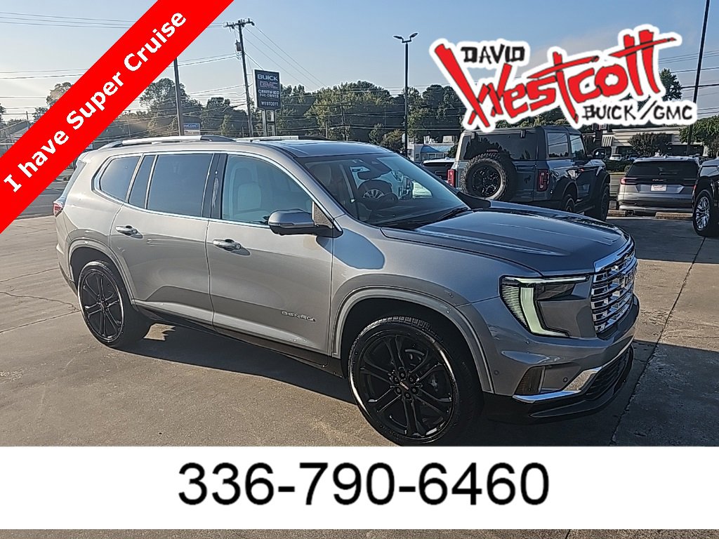 Certified 2025 GMC Acadia Denali w/ Super Cruise Package