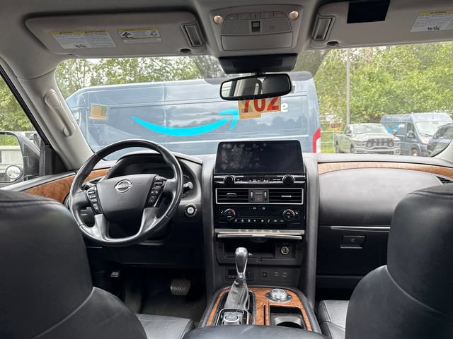Used 2021 Nissan Armada SL w/ Captain's Chairs Package AWD/4WD image 11