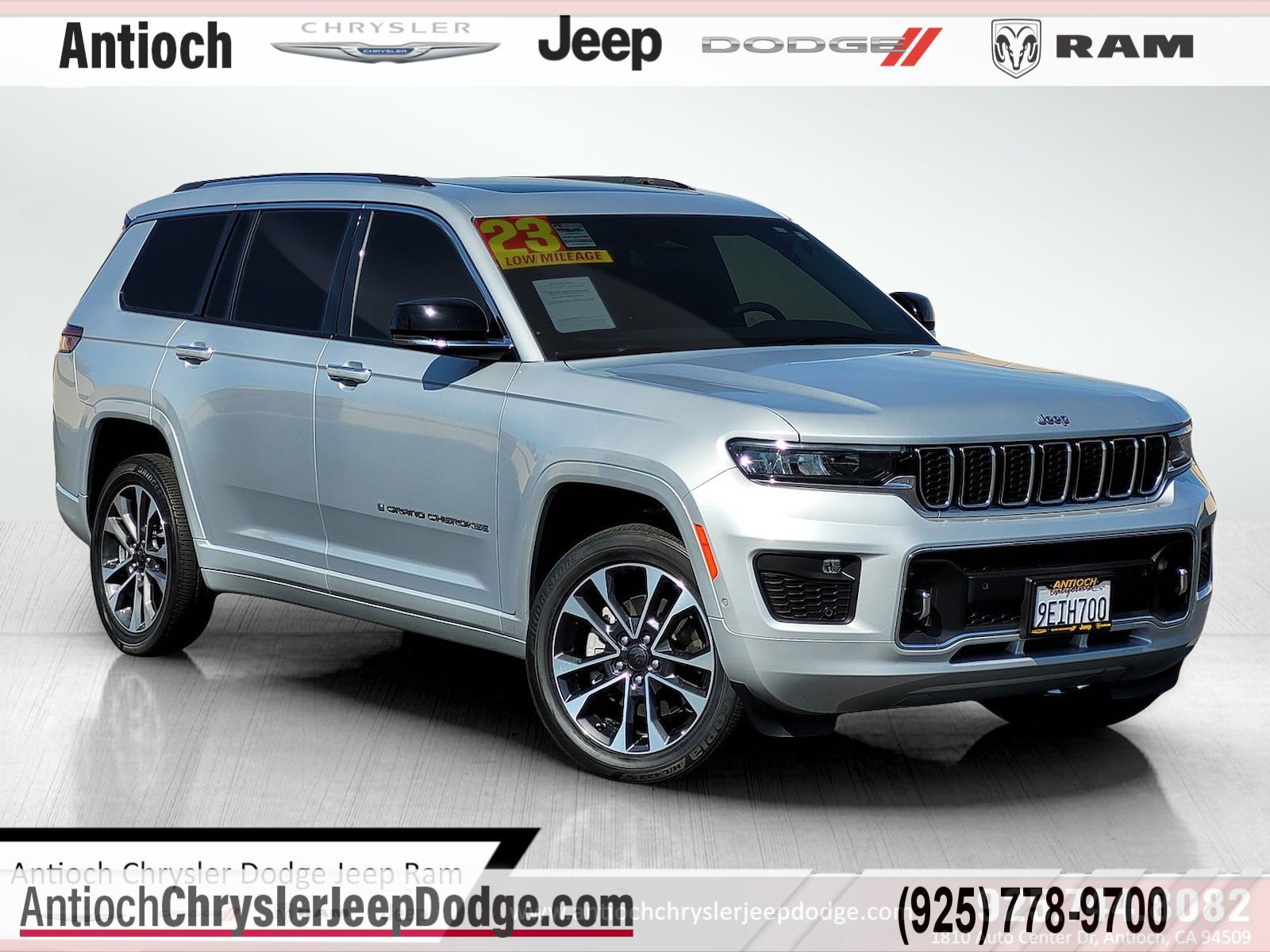 Certified 2023 Jeep Grand Cherokee L Overland w/ Luxury Tech Group IV image 1