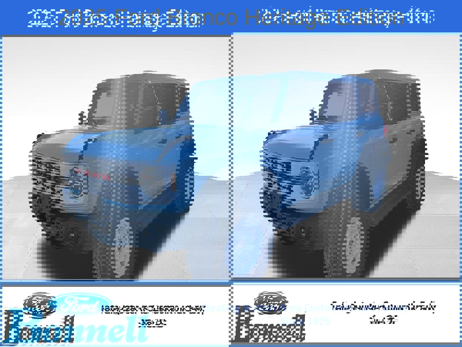 New 2025 Ford Bronco Heritage Edition image 1