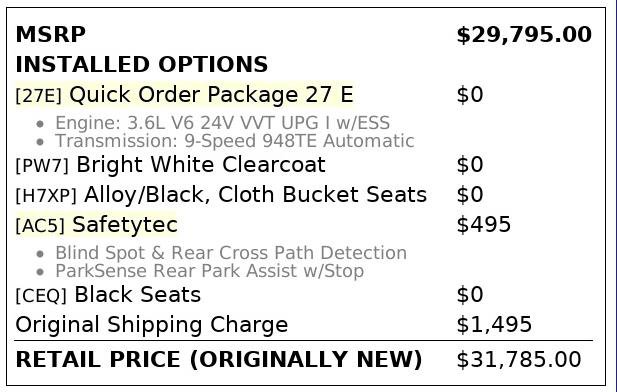 Used 2020 Chrysler Voyager LX image 6