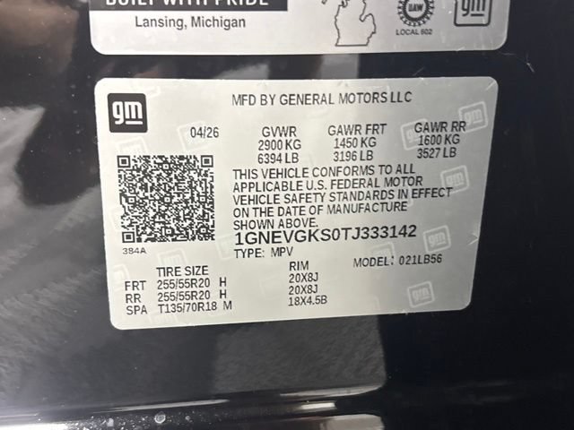 New 2026 Chevrolet Traverse LT w/ Sun and Wheel Package AWD/4WD image 15