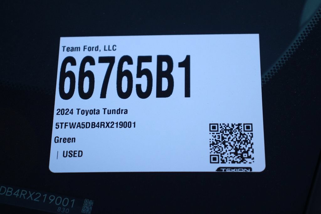 Used 2024 Toyota Tundra Limited AWD/4WD image 29