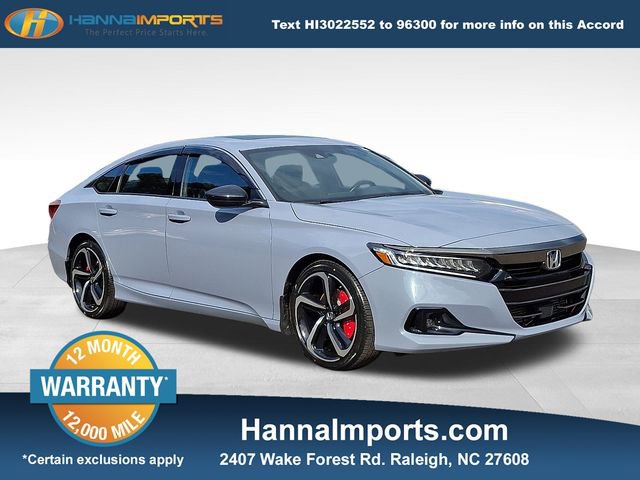 Used 2022 Honda Accord Sport