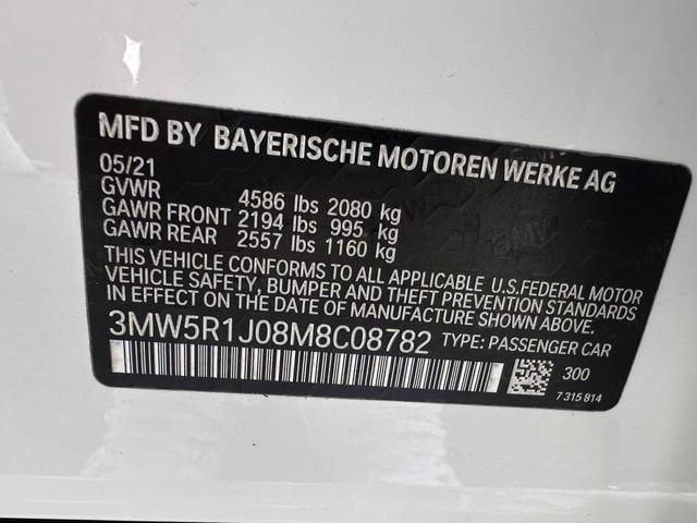 Used 2021 BMW 330i Sedan w/ Convenience Package RWD image 37