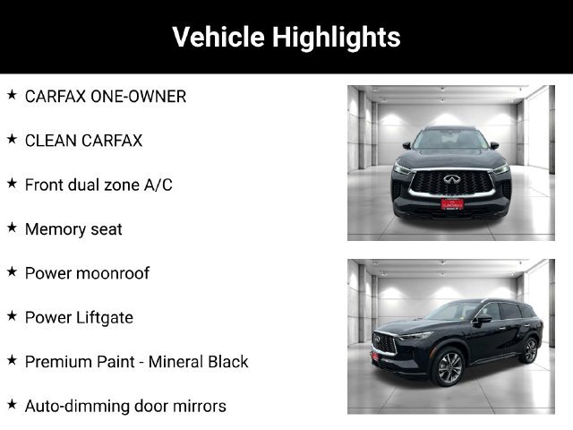 Used 2024 INFINITI QX60 Luxe AWD/4WD image 2