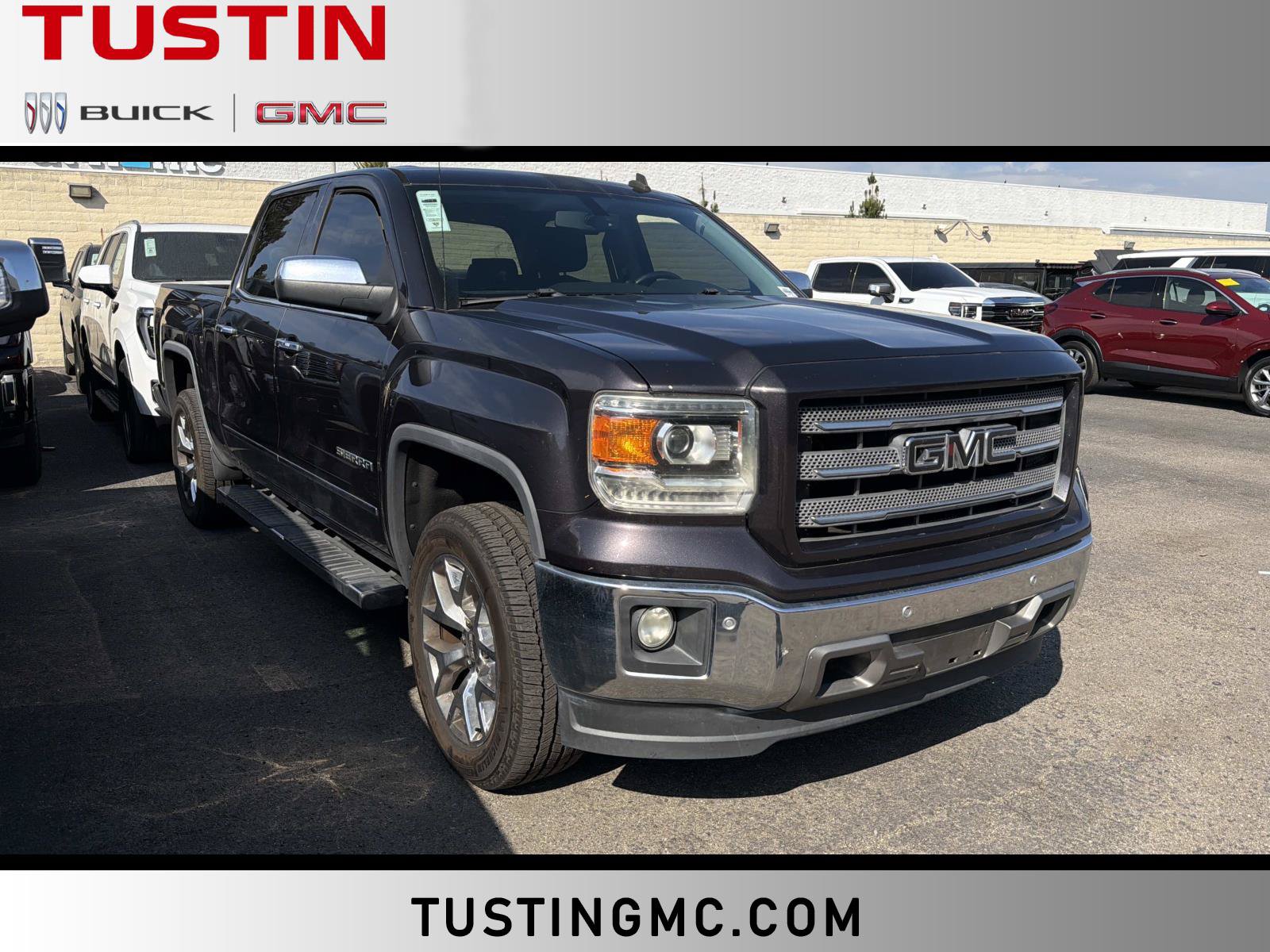 Used 2014 GMC Sierra 1500 SLT w/ SLT Crew Cab Value Package RWD image 1