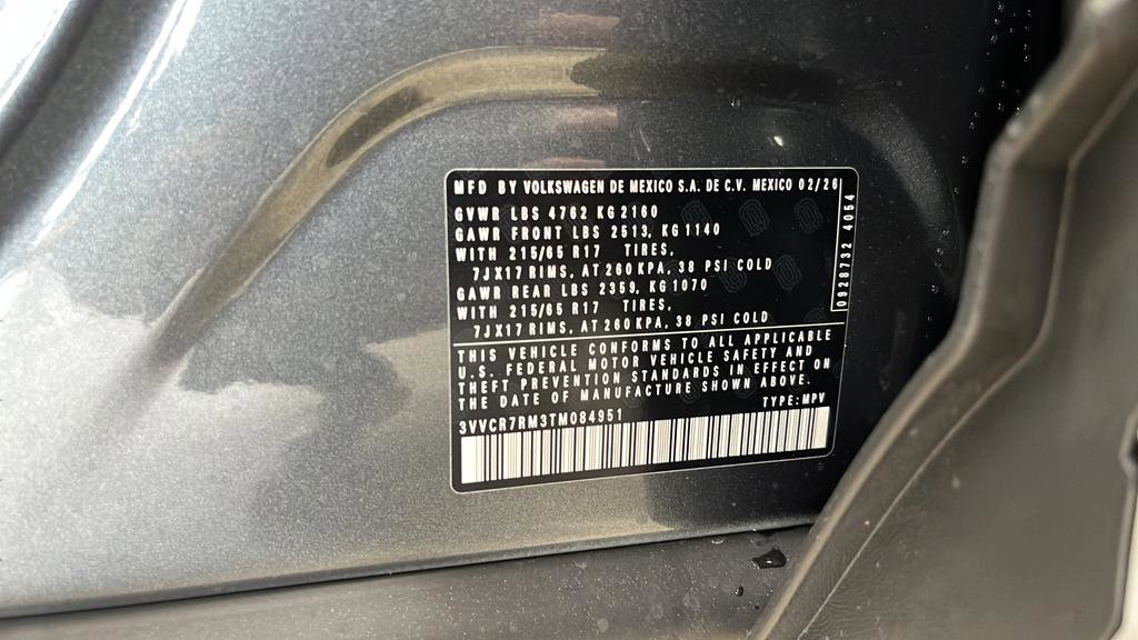 New 2026 Volkswagen Tiguan S FWD image 25