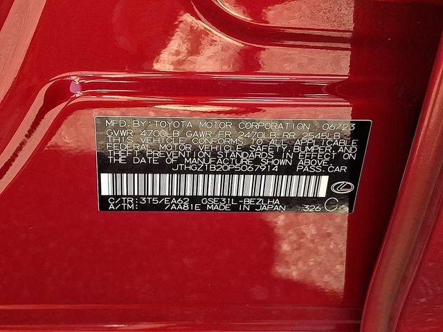 Used 2023 Lexus IS 350 F Sport w/ Memory Package RWD image 31