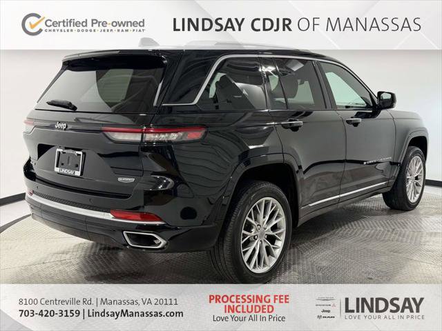 Certified 2022 Jeep Grand Cherokee Summit w/ Luxury Tech Group V image 6