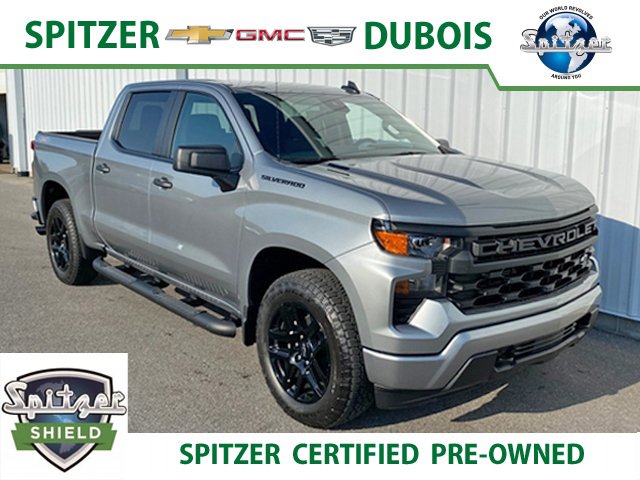 Used 2025 Chevrolet Silverado 1500 Custom w/ Turbomax Blackout Package