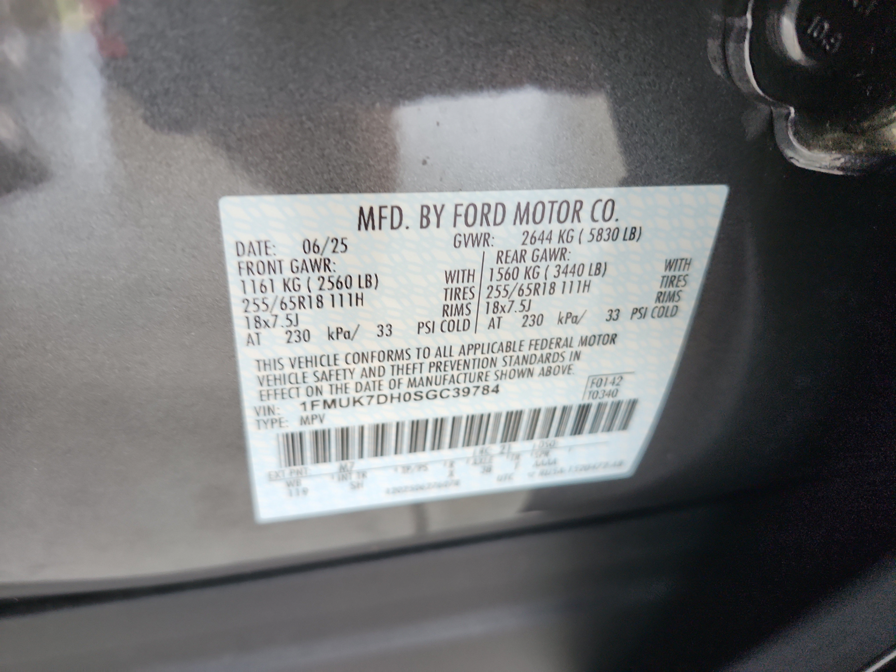 Certified 2025 Ford Explorer Active w/ Active Comfort Package RWD image 23
