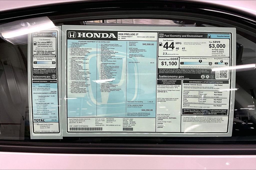 New 2026 Honda Prelude image 14