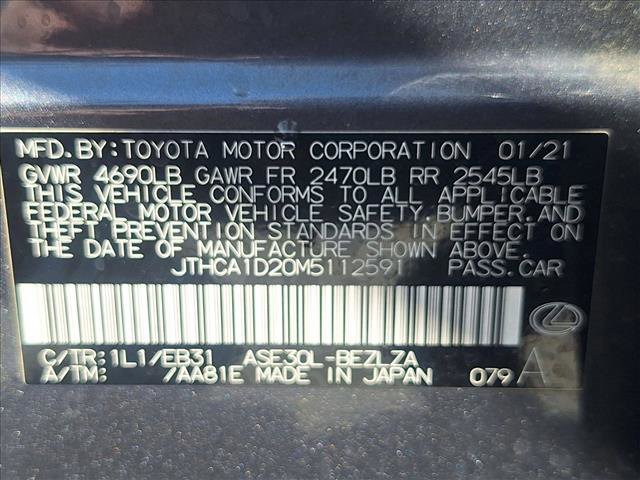 Used 2021 Lexus IS 300 w/ Comfort Package RWD image 21