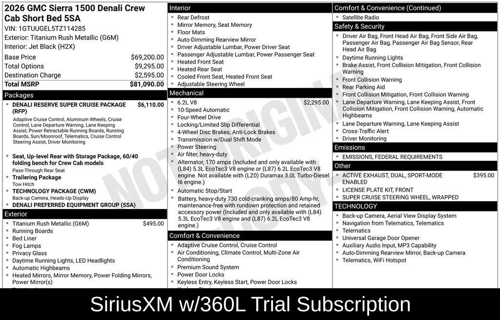 New 2026 GMC Sierra 1500 Denali image 7