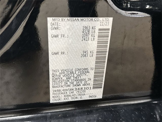 Used 2024 Nissan Altima 2.5 SV image 27