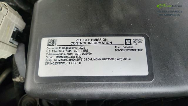 Used 2021 Chevrolet Tahoe RST w/ Luxury Package RWD image 65