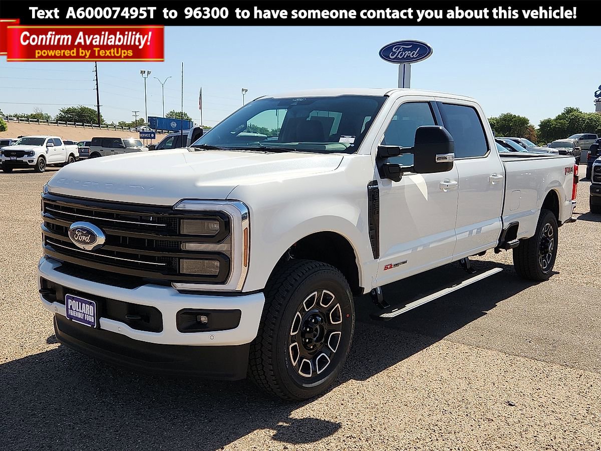 New 2026 Ford F350 Platinum w/ FX4 Off-Road Package