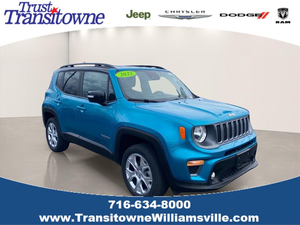 Used 2022 Jeep Renegade Limited AWD/4WD image 1