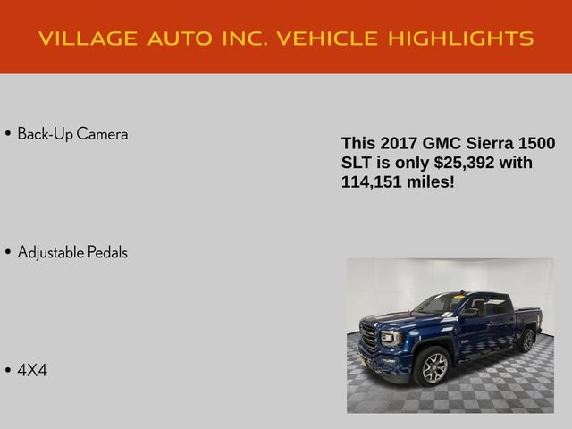 Used 2017 GMC Sierra 1500 SLT AWD/4WD image 21