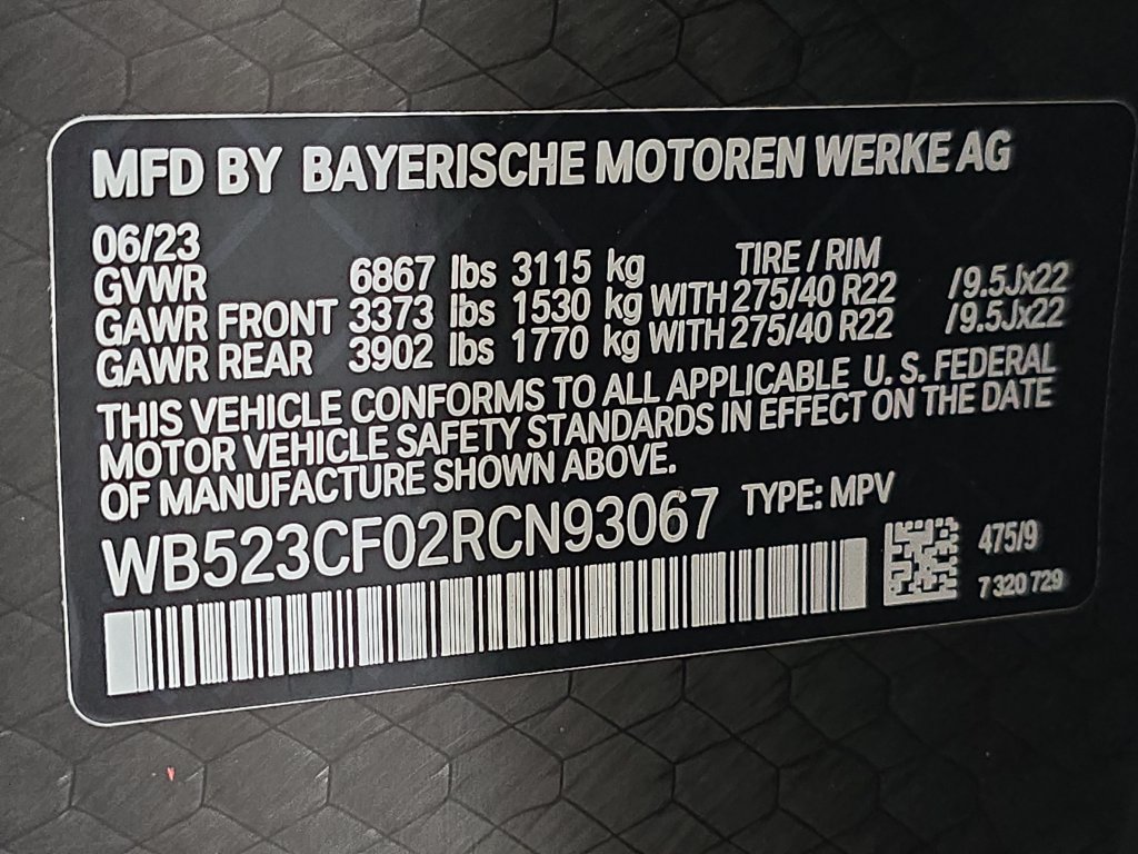 Certified 2024 BMW iX xDrive50 w/ Sport Package AWD/4WD image 31