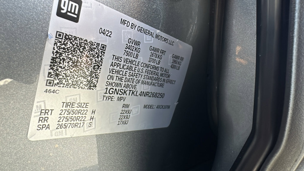 Used 2022 Chevrolet Tahoe High Country image 30