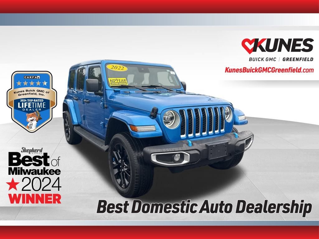 Used 2022 Jeep Wrangler Unlimited Sahara w/ Cold Weather Group