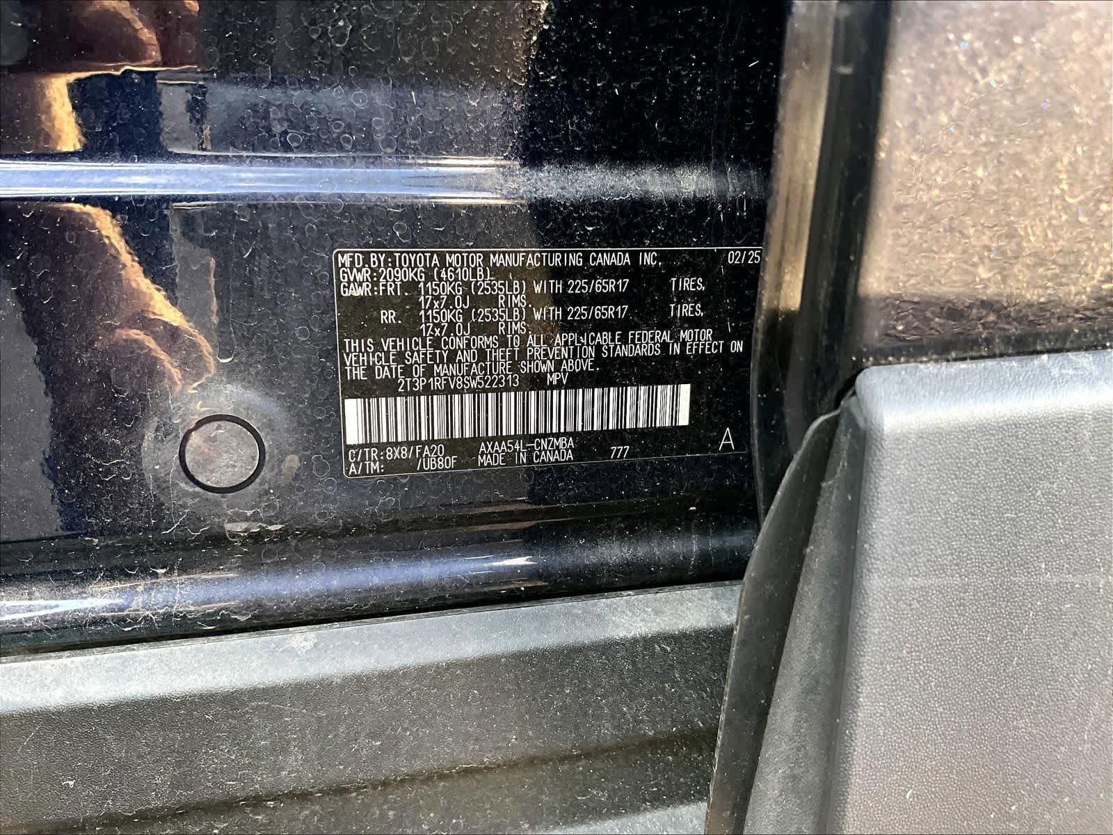 Used 2025 Toyota RAV4 XLE AWD/4WD image 6