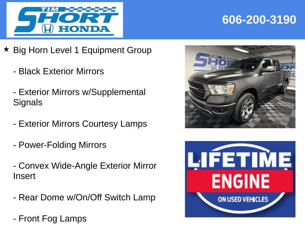 Used 2023 RAM 1500 Big Horn AWD/4WD image 13
