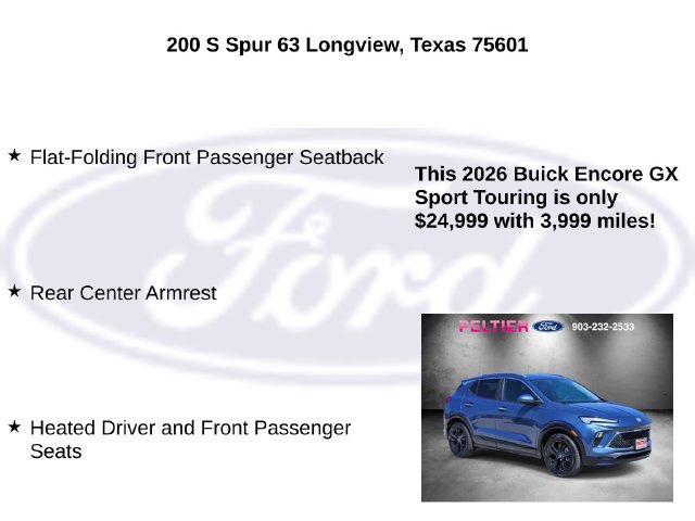 Used 2026 Buick Encore GX Sport Touring w/ Advanced Technology Package FWD image 20