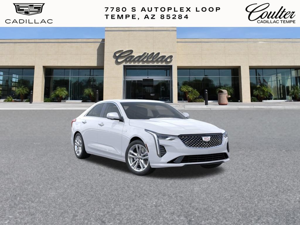 New 2026 Cadillac CT4 Luxury w/ Sun And Sound Package RWD image 1