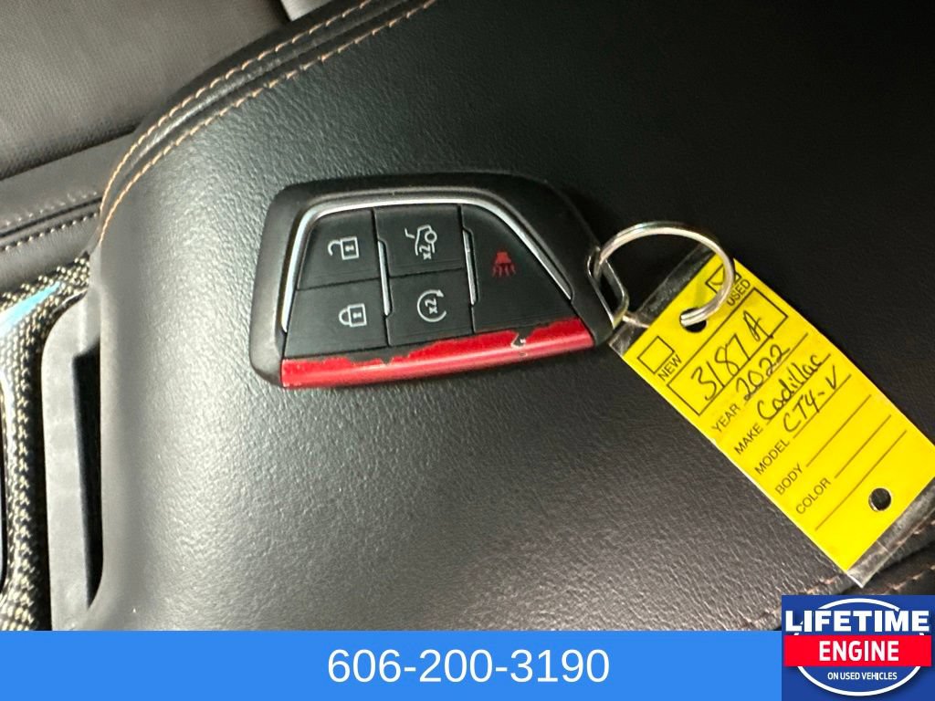 Used 2022 Cadillac CT4 V w/ Navigation Package AWD/4WD image 29