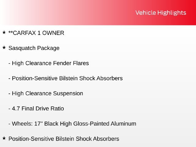 Used 2023 Ford Bronco Big Bend w/ Sasquatch Package AWD/4WD image 8